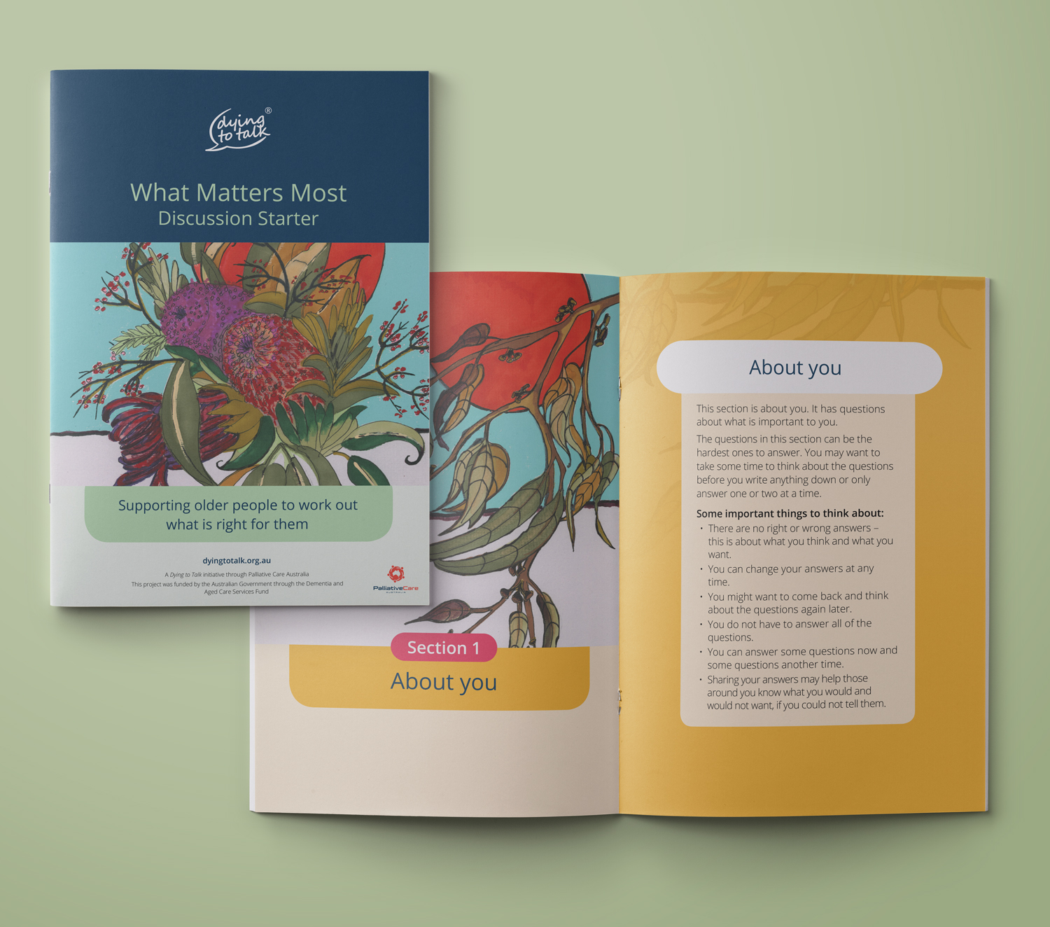 What Matters Most Discussion Start booklet