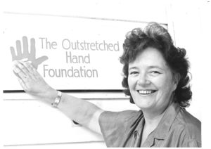 Teresa Plane, founder of The Outstretched Hand Foundation